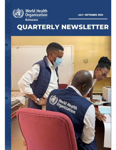 WHO Botswana Q3 Newsletter 2024